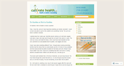 Desktop Screenshot of cultivatehealthcolorado.com