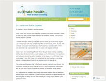 Tablet Screenshot of cultivatehealthcolorado.com